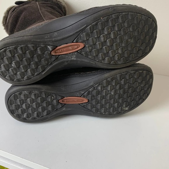 Naturalizer Womens Faux Fur Lined Side Zip Brown Suede Boots Size 7.5 - Picture 12 of 12